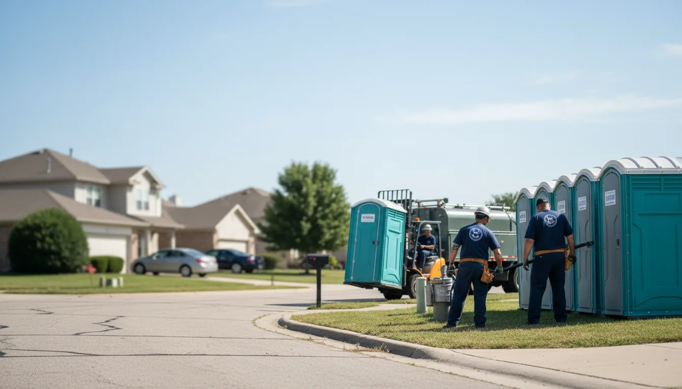 Porta Potty Rental in Oglesby, TX near me